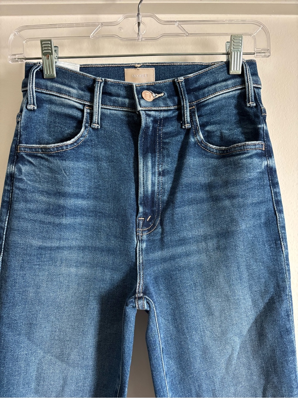 MOTHER JEANS The Hustler Ankle Fray size 25 - Picture 4 of 8